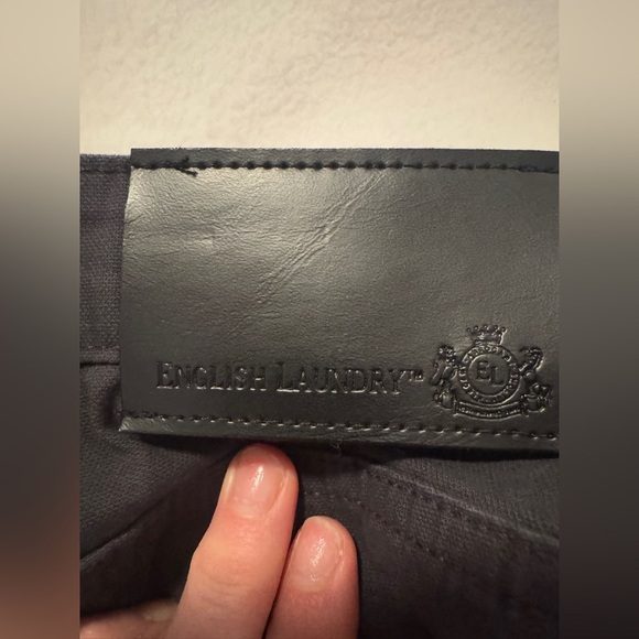 Men’s Dark Gray English Laundry Pants - Picture 4 of 6